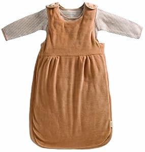 Tadpoles Organic Sleep Sack and T-Shirt, Cocoa, 0-3 Months
