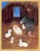 Caspari Holiday Boxed Note Cards, Babe with Animals in Stable Design, Includes 20-Cards and Envelopes