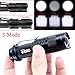 Enjoydeal Mini 1200LM CREE Q5 Zoomable LED Flashlight Hiking Torch Lamp Black 3 Modes