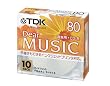 TDK ���y�pCD-R 80�� �C���N�W�F�b�g�v�����^�Ή�(�p�[���J���[�E���C�h����d�l) 10���p�b�N CD-RDE80PPX10N