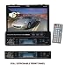 PYLE PLTS79BT 7-Inch Single DIN In-Dash Motorized Touch Screen TFT/LCD Monitor with D...