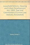 Leasehold Reform, Housing and Urban Development Act, 1993