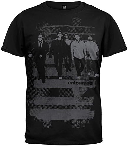 Entourage - Black Group Portrait T-Shirt - 2X-Large