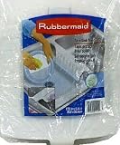 Rubbermaid 1297-AR WHT White Sink Divider Mat