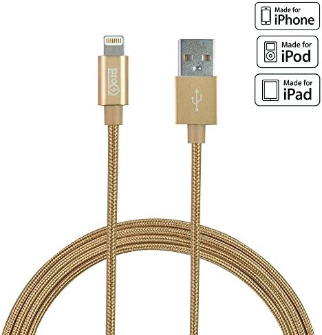 Pro Ohm SureLink Lightning to USB Cable (Apple MFi Certified) (Gold)