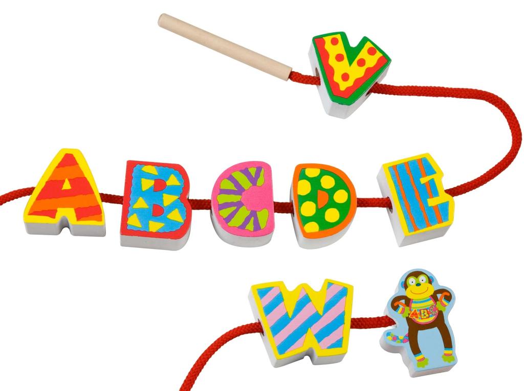 ALEX Toys Little Hands String My ABC's Toys & Games