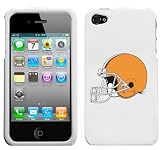 iPhone 4 Cleveland Browns White Snap on Superior Hard Cover