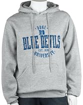 Soffe Duke University Oxford Hoodie with Print Logo