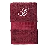 Review A Plus Marketing  / Fieldcrest Classic Monogrammed Hand Towel - Garnet - H
