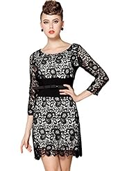 Sexy Summer Lace Wrap Belted Leather Floral Print Jumpsuit/Jumper 