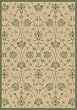 Outdoor Area Rug, Dynamic Rugs Piazza Collection Natural Green