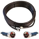 Wilson Electronics 952330 30-Foot WILSON400 Ultra Low Loss Coax Cable with N Male Connectors Wilson Electronics 952330 30-Foot WILSON400 Ultra Low Loss Coax Cable with N Male Connectors