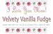 Gourmet Food : "I Love You Mom" Velvety Vanilla (White Chocolate) Fudge Box