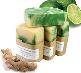 Gingered Lime Handmade Soap by ZAJA Natural