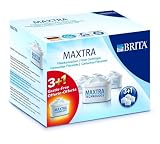 【限定増量パック!】ブリタ（ＢＲＩＴＡ）マクストラ （ＭＡＸＴＲＡ）　本家本元ドイツのＢＲＩＴＡ浄水器ポット交換用カートリッジ　３個プラス１個で合計４個入りセット