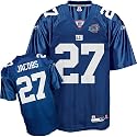 Brandon Jacobs New York Giants Blue Super Bowl XLII 42 Replica Football Jersey