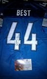 Jahvid Best Signed Detroit Lions Jersey