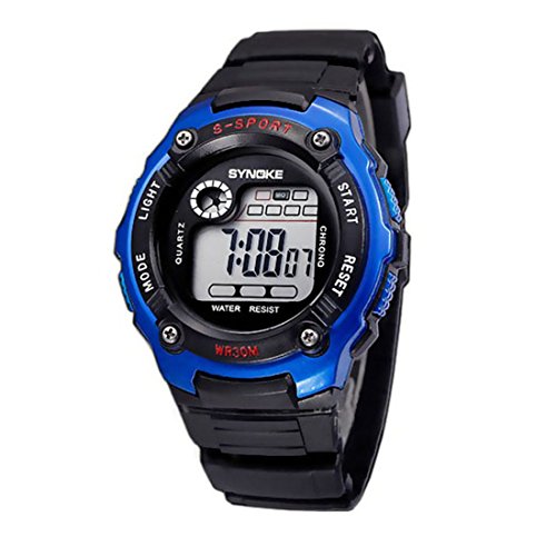 Mokingtop®Fashion New Multifunction Digital LED Quartz Alarm Date Sports Wrist Watch Waterproof