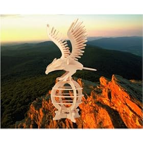 Eagle 3D Woodcraft Construction Kit