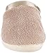 On Your Feet Women's Micro Terry PillowStep Satin Cuff Clog Taupe Large 8.5-9