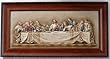 Pack of 2 Joseph's Studio Renaissance Last Supper Framed Wall Plaques 15"