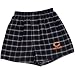 Chicago Bears Navy Blue Plaid NFL Cover Pajama Shorts
