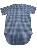 Munsingwear - Mens Short Sleeve Nightshirt, Blue