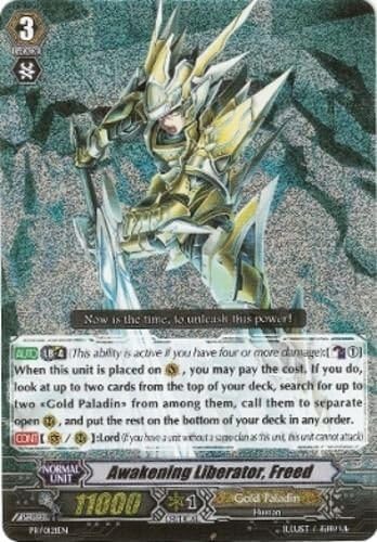 CardFight!! Vanguard AWAKENING LIBERATOR, FREED PR/0121EN English Promo
