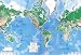World Map Wall Mural - 8'8x13'0