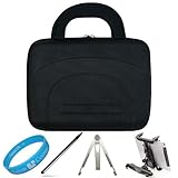 Nylon Black Durable Cube Carrying Case for Lenovo IdeaPad Tablet K1 10.1-in ....