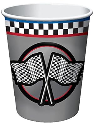 Racing 9 oz. Paper Cups