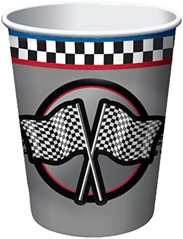 Racing 9 oz. Paper Cups