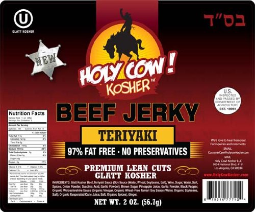 Teriyaki Beef Jerky Case - 24 X 2 Oz Packets