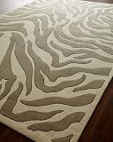 Platinum Zebra Rug 5 x 8