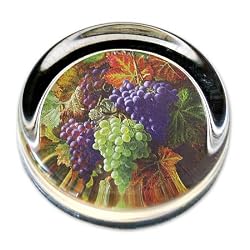 First Blush - Small Round Glass Paperweight