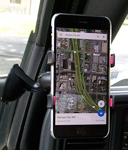 Abbot's New Universal Smart Phone Holder, Cell Phone Holder, GPS Holder. Holds iPhone 4,5,6,6+ Samsung Galaxy S4, S5, S3, S2, S, Galaxy Note 2 3GPS, PSP. Blackberry, HTC, Nokia, MP3, MP4 Player