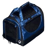 Pet Gear World Traveler Large Tote Pet Carrier for Cats and Dogs Up to 18-Pound - Pacific Blue