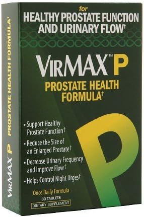 Prostate Health Formula 30 ea By VirMAX (Pack of 3)