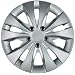 Cartrend 70279 Radzierblenden-Set Storm" mit Chrommuttern; 4 teilig, 40,64 cm ( 16 Zoll )
