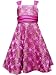 Rare Editions Girls 7-16 Fuchsia Soutach Dress