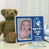 Duke Blue Devils Born to Be Personalized 4 x 6 Ceramic Picture Frame