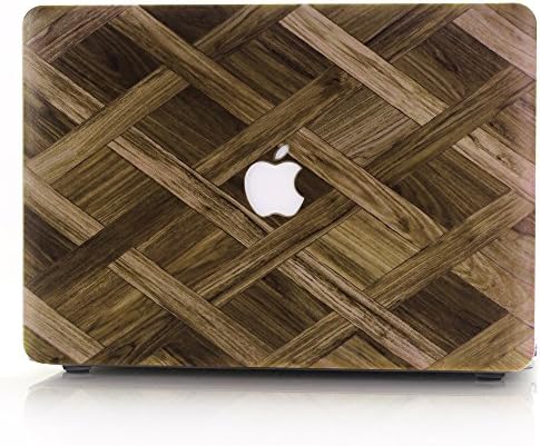 MacBook Case, Kuaguoyi Wood Grain Anti-Scratch Hard Case Cover Skin for Macbook (Wooden Grain 3, Macbook Pro 13 inch)