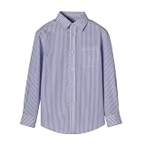 Boys' Cherokee® Suiting Stripe Shirt - White/Purple