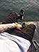 OLRIK Mens Hipster Hip hop Slim Fit Zipper Ripped Black Skinny Casual Pants