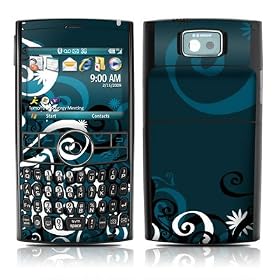 Midnight Garden Design Protective Skin Decal Sticker for Samsung BlackJack II SGH-i617 Cell Phone