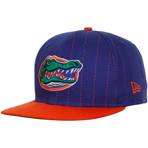 New Era Florida Gators Royal Blue-Orange College Pin 9FIFTY Snapback Adjustable Hat