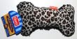 Hartz Playtime Plush Toy for Dogs, Plush Bone with Leopard Stripes (1 Each)