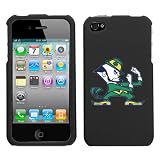 iPhone 4 4S Notre Dame Irish Black Superior Snap on Hard Cover
