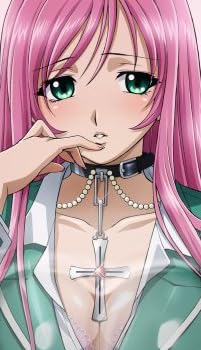 ロザリオとバンパイア 赤夜萌香 立体マウスパッド