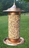 Cupola Copper Bird Feeder Medium